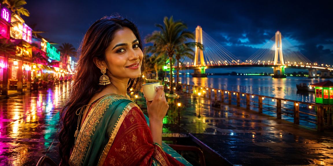 ময়মনসিংহে নিয়ন আলোয় ক্রিকেট বেটিং হাই রোলার দৃশ্য