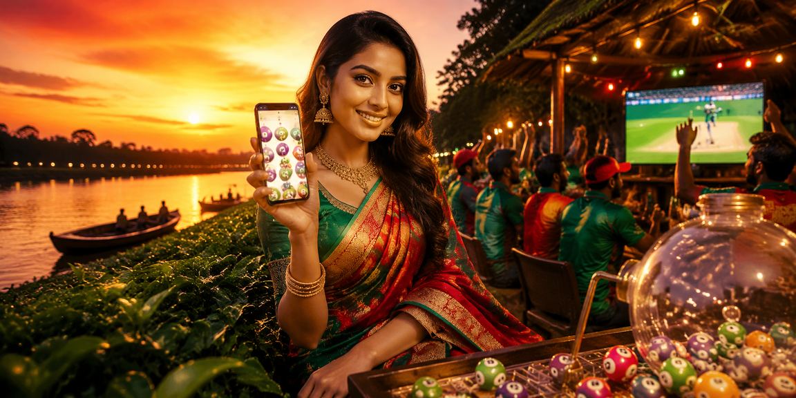 রংপুরের চা বাগানে ক্রিকেট হাই রোলার বেটিং দৃশ্য